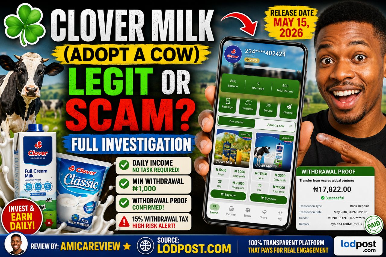 Is Clover Milk Paying Users? Full Dashboard & Withdrawal Review